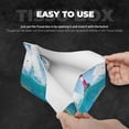 thumbnail image 5 of Kdxio Lighthouse Sea Port Print Tissue Box Cover,Modern PU Leather Rectangular Tissue Box Holder for Bathroom Living Room Bedroom Office Desk Car Home, 5 of 9