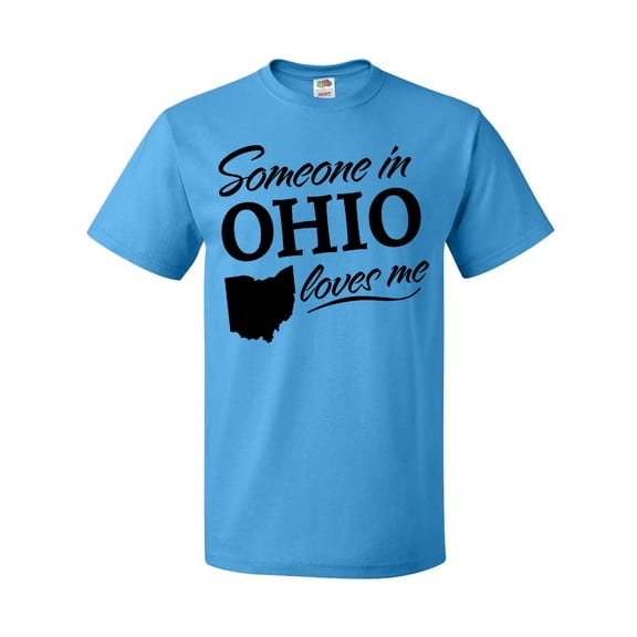 Inktastic Someone in Ohio Loves Me T-Shirt