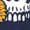NAVY, variant on Instant Message - Sunflower Skull Short Sleeve Graphic T-Shirt