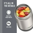 thumbnail image 4 of Thermos 16oz Insulated Food Jar with Folding Spoon, Stainless Steel, 4 of 11