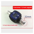 thumbnail image 2 of K24 Flow Meter Methanol Oil Meter, Electronic Fuel Flow Meter, Digital Fuel Gauge Female Thread Flowmeter ,Simple To Operate, 2 of 7