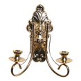 thumbnail image 3 of CarpNettore Metal Candle Sconces Candelabra Art Hanging Decorative Rustic Candle Holders for Gold, 3 of 9