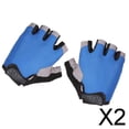 thumbnail image 1 of 2x Guantes de Medio para Ejercicio Libre de Múltiple - Guantes Road Bike Guantes Sin - Antideslizante - 2 piezas, 1 of 8