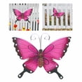 thumbnail image 1 of Adorno De Pared De Mariposa Acrílica, Escultura De Pared De Mariposa, Decoración De Pared De Jardín Vívida, Figura De Césped De Mariposa, Decoración De Arte De Pared Para El Hogar, Jardín, Valla matsuzay HA027072-03, 1 of 6