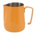 thumbnail image 1 of Milk Pitcher Cup, 304 Stainless Steel One Piece Design Fashionable Pattern Food Grade Coffee Steaming Pitcher Eagle   For Coffee Shop Orange, 1 of 8