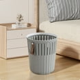 thumbnail image 3 of Kitchen Trash Can Kitchen Large Garbage Can Household Living Room Bedroom Garbage Can High Face Toilet Toilet Without Cover Pressure Ring Wastebasket on Clearance, 3 of 3