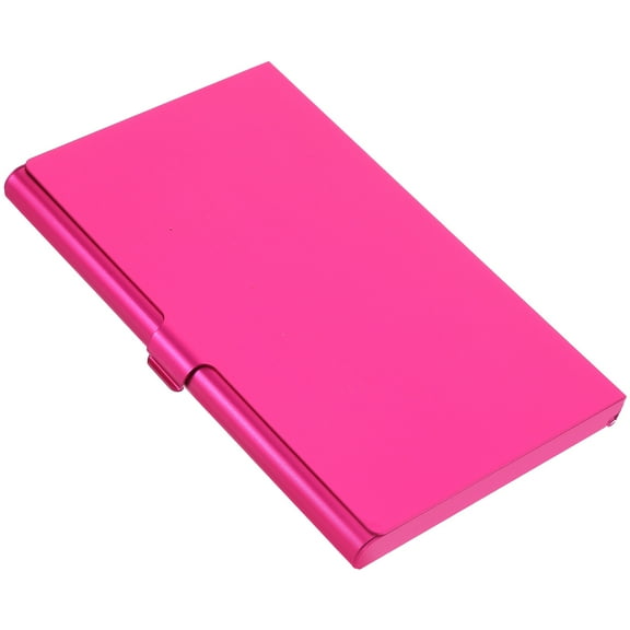 DEEPCRAFF Aluminum Alloy Business Card Organizer Professional Design For Office Use Waterproof 1Pcs 9.3x6x0.8in