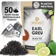 thumbnail image 1 of Bolsitas de Té Negro BREWIX Earl Grey 50 Bolsitas Piramidales, 1 of 8