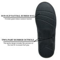 thumbnail image 5 of DL Mens Moccasin House Slippers Memory Foam Cozy Comfy Indoor Bedroom Slippers, 5 of 7