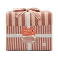 thumbnail image 3 of Beautiful 100% Cotton Striped 3-Piece Rosé Pink Comforter Set, Full/Queen by Drew Barrymore, 3 of 5