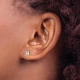 thumbnail image 3 of Auriga Fine Jewelry 14K Yellow Gold 1/2 cwt. Radiant Lab Grown Diamond Stud Post Earrings For Women (Clarity -VS/SI, Color -DEF), 3 of 5
