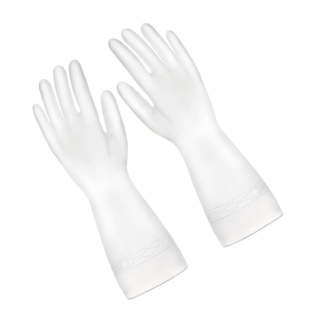 Bearachild Guantes suaves de ladrón, guantes transparentes duraderos, guantes de látex antiadherentes, antideslizantes duraderos para lavar platos en la Suministros de limpieza para el hogar No.2 Bearachild HA026519-02