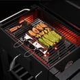thumbnail image 5 of Njvcvv Barbecue Forks - 2026 3 Way Grill Skewers Kabob Stainless Steel Grill Skewers With Push Slider Bar Reusable Metal Skewer For Meat Chicken Sausages Veggies, 5 of 9