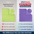 thumbnail image 6 of USANOOKS Microfiber Cleaning Cloths-Microfiber Towels-Purple- Pack of 12 (12.5"x12.5"), 6 of 9