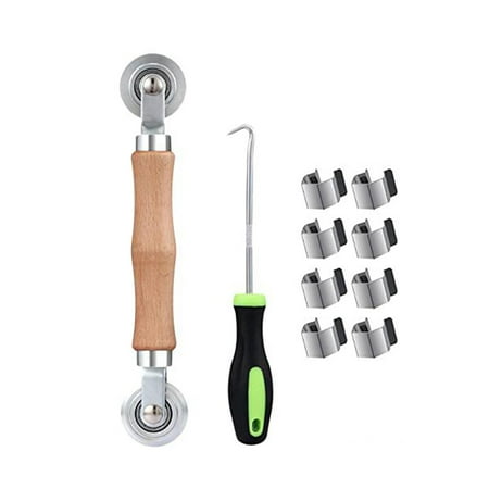 

Window Door Screen Repair Screen Remover Hook Screen Mesh Repair Screen Door Tool Roller Wheel Screen Roller for Replacing