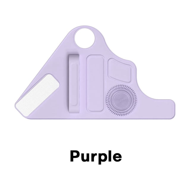 Clearance! Makeup Mixing Wrist Strap with Makeup Brush Storage Silicone Makeup Wrist Strap Multifunctional Adjustable Makeup Mixing Wrist Strap Hand Wrist Makeup Beauty tools Acces Beauty Tools,Purple
