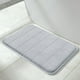 thumbnail image 1 of Alfombrilla de baño Yimobra de espuma viscoelástica supersuave, absorbente, 60 x 43 cm, color plateado, 1 of 8