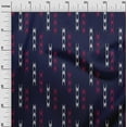 thumbnail image 2 of oneOone Cotton Cambric Fabric Arrow Sign Kasuri Decor Fabric Printed BTY 56 Inch Wide, 2 of 4