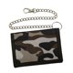 thumbnail image 5 of Cartera para exteriores triple, tarjetero, ligera, plegable, novedosa, para hombre, regalo para papá Gris, 5 of 9