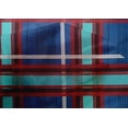 thumbnail image 4 of oneOone Cotton Silk Blue Fabric Madras Check Craft Projects Decor Fabric Printed By The Yard 42 Inch Wide, 4 of 4