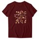 thumbnail image 1 of Camiseta de Manga Corta de Cuello Redondo Impresa para Mujeres, Primavera Y Verano Casual, 1 of 3