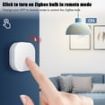 thumbnail image 2 of Tuya ZigBee Smart Scene Switch Wireless Automation Scene Dimming Light Controller Mobile App Control Compatible with Alexa Google Home Voice Control, 2 of 8