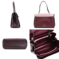 thumbnail image 2 of Pre-Owned Valentino Garavani handbag shoulder bag leather burgundy pink grey gold women's..., 2 of 5
