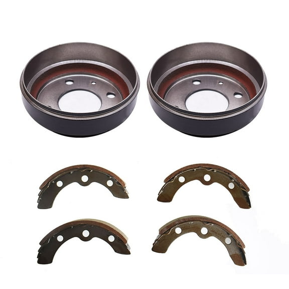 ALL-CARB For Yamaha G1, G2, G8, G9 (82-92) Gas/Electric Golf Cart Brake Drums Shoes Kit