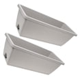 thumbnail image 1 of SHOWERORO 2 Sets U-Shaped Reinforced Rim Window Planter Light Grey Resin for Outdoor Gardening, 1 of 8