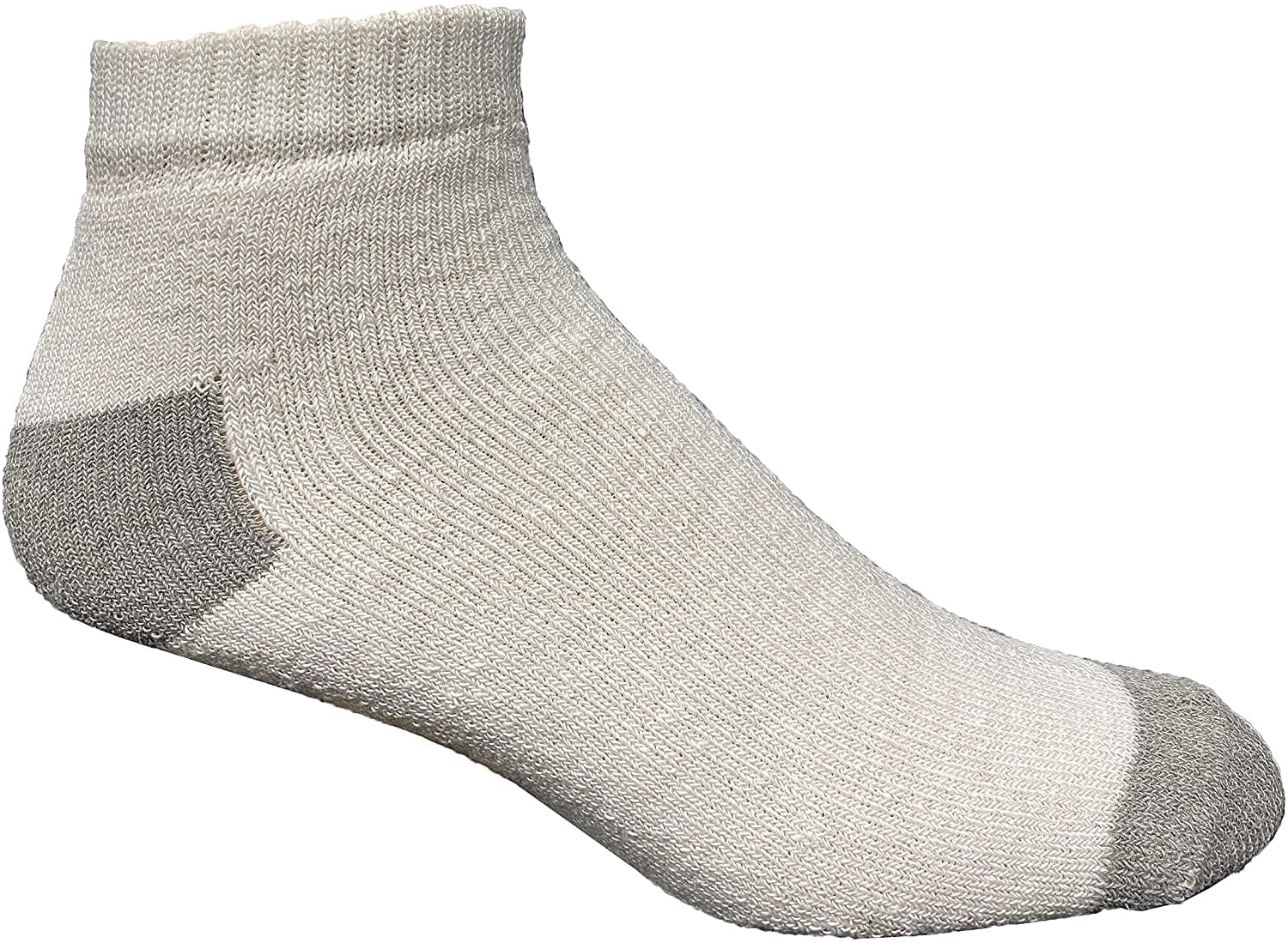 SOCKS'NBULK 60 Pairs Mens Wholesale Bulk Sport Cotton Ankle Socks, Sock Size 10-13 (Mens Assorted Ankle)