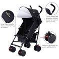 thumbnail image 2 of Lightweight Umbrella Stroller Baby Toddler Travel Canopy Hood Storage Basket, 2 of 10