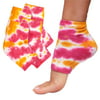 ZenToes Moisturizing Socks Gel Lined to Heal and Treat Dry, Cracked Heels While You Sleep (Pink Tie Dye)