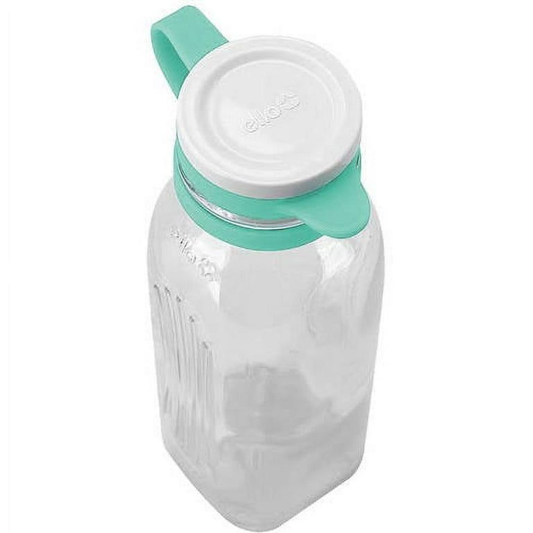 2 Ello 20 oz Spencer 22 oz Gemma Glass Water Bottles Silicone Cover Sipper  Spout