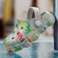 thumbnail image 4 of Boys Girls Clogs Cute Cartoon Animal Garden Shoes Lightweight Slides Slippers Slip-on Sandals (Infant/Toddler/Little Kid), 4 of 15