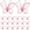 Pink, variant on Miangastore 100Pack Purple Wire Glitter Craft Butterfly Decorations Home Wedding Party Use