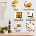 thumbnail image 2 of Magnetic Picture Frame Elf Adhesive PVC Drawing Frame For Art Paintings Poster For Household Wall Decoration 12x16 Inches, 2 of 11