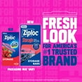 thumbnail image 3 of Ziploc® Quart Storage Bags, Stay Open Design, Easy to Fill, 48 Count, 3 of 14
