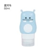 thumbnail image 3 of Juego de Botellas de Loción de Viaje, Diseño a Prueba de Fugas, Silicona Suave, Envases Rellenables para Champú, Loción y Protector Solar, Fácil de Limpiar, Compacto para Viajes, Tallas S/M/, 3 of 7