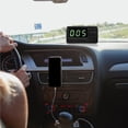 thumbnail image 2 of Digital Gps Car Velocímetro Universal Car Front Hud Head-Up Display Con Sobrevelocidad Fatiga Alerta De Conducción Mph Km/H Usb Plug And Play Para Automóviles Camiones Autobús,C60S Vogacara VI004374-00, 2 of 7