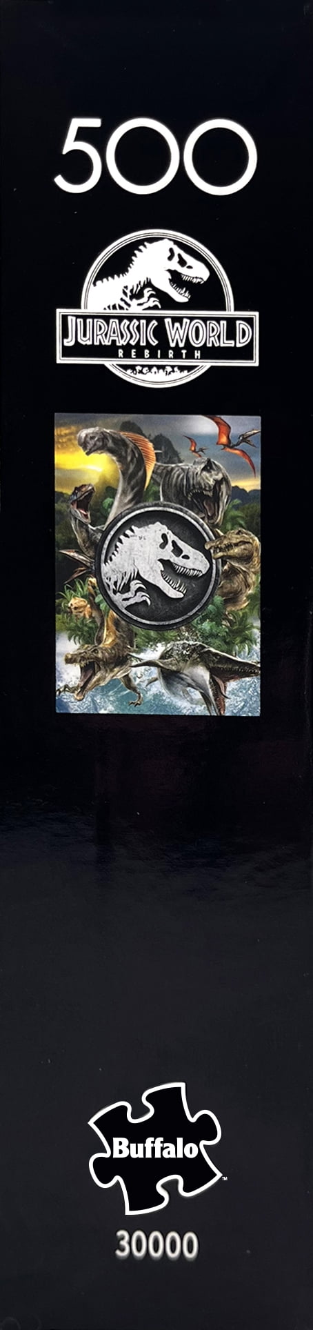 Puzzle entrecroisé de 500 pièces Buffalo Games Jurassic World Rebirth pour adultes de 14 ans et plus