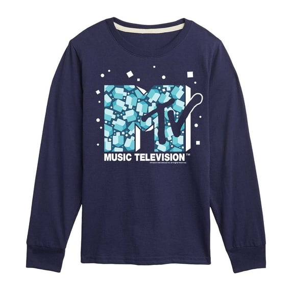 MTV Logo - Hanukkah Dreidels - Toddler And Youth Long Sleeve Graphic T-Shirt