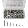 thumbnail image 4 of 260 piezas M3 hexagonal cabeza plana tornillos avellanados kit surtido de tuercas de tornillo-acero inoxidable 304, 4 of 5