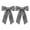 2pcs, variant on Limei Outdoor Front Door Bow Wreath Ribbon Sash Black White Striped Wreath Ribbon Farmhouse Style Front Door Garland Weatherproof Decorative Bow for Holiday