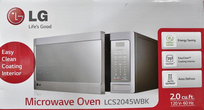 Lg 2 0 Cu Ft Countertop Microwave Oven With Easy Clean 2 0 Cu Ft Countertop Microwave Oven