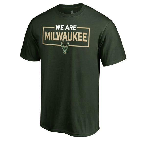 Men's Green Milwaukee Bucks We Are Iconic Collection T-Shirt