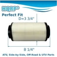 thumbnail image 6 of HQRP 7080595 Air Filter Replacement for Polaris Sportsman 400 500 550 570 600 700 800 850 Scrambler Magnum ATV Parts, 6 of 7