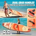 thumbnail image 7 of Quashley Wide Inflatable Stand Up Paddle Board ,11 ft*34 Inch All-Around SUP Board With Premium Accessories, 7 of 7