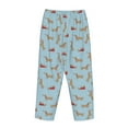 thumbnail image 5 of Xecao Dachshund Dog Women's Straight Lounge Pajama Pants: The Epitome of Relaxed Sleepwear, 5 of 9