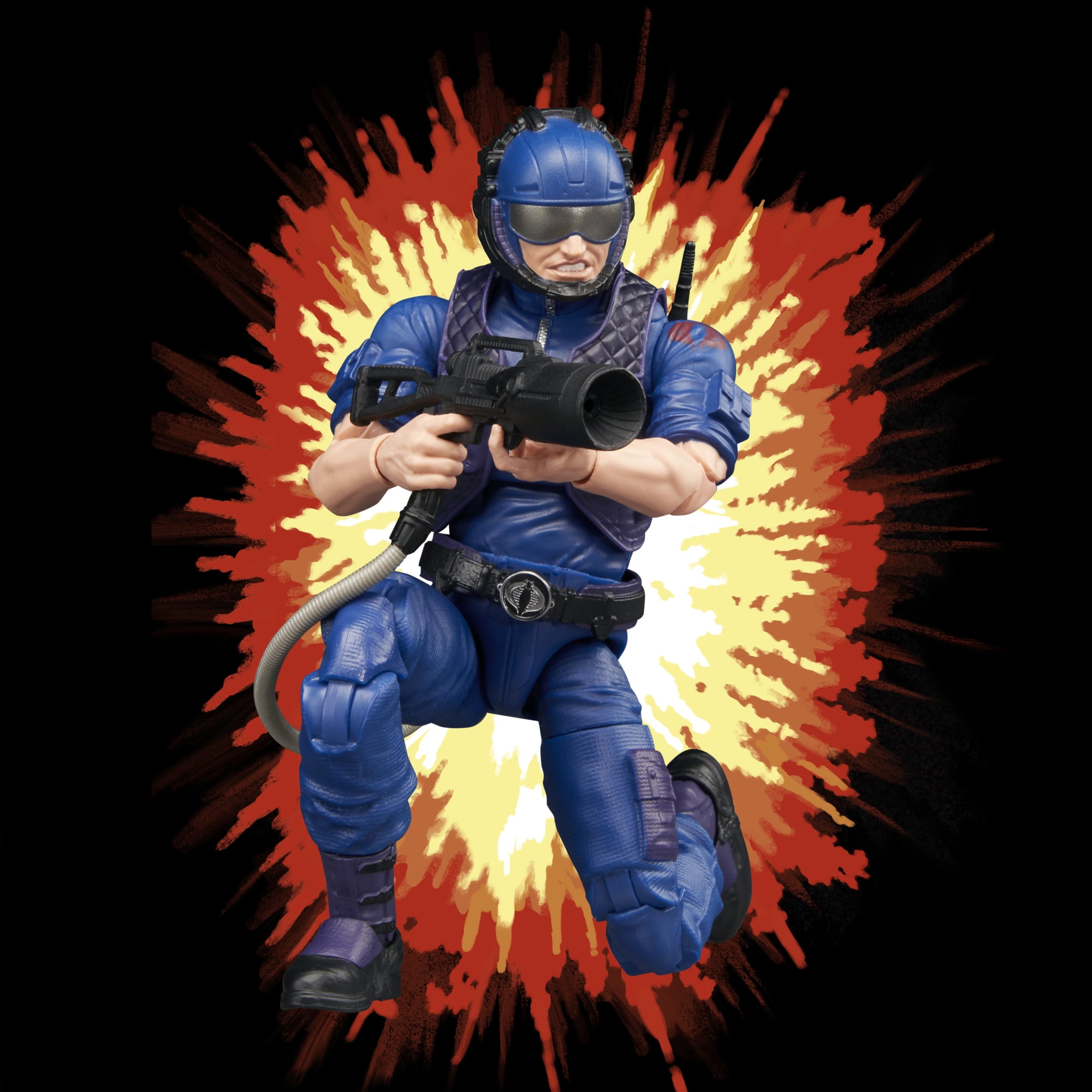 G.I. Joe Classified Series Retro Cardback, Tele-Viper, 6” Action Figure