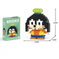 thumbnail image 1 of Sanrio Hello Kitty Building Blocks Cartoon Character Melody Assembled Model building block Dolls Toys Children Gifts, 1 of 6